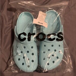 CROCS Sky Blue Slip-On Loafers